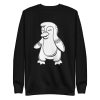 unisex-premium-sweatshirt-black-front-6a18230097518.jpg Cute Penguin Sweatshirt