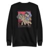unisex-premium-sweatshirt-black-front-6a182b199e099.jpg Horse Battery Sweatshirt