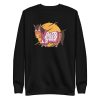 unisex-premium-sweatshirt-black-front-6a182c129dd4d.jpg Bathrobe Horse Sweatshirt