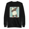 unisex-premium-sweatshirt-black-front-6a182d9f6a23e.jpg Panda Dabbing Sweatshirt
