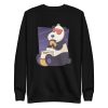 unisex-premium-sweatshirt-black-front-6a182df435d24.jpg Panda Honey Sweatshirt