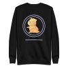 unisex-premium-sweatshirt-black-front-6a1830ded9475.jpg Hamster Wheel Sweatshirt