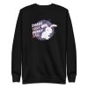 unisex-premium-sweatshirt-black-front-6a1835e317e26.jpg Shake Your Bunny Tail Sweatshirt