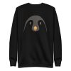 unisex-premium-sweatshirt-black-front-6a18426ab4eab.jpg Penguin Face Animal Sweatshirt