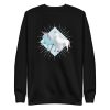 unisex-premium-sweatshirt-black-front-6a1845404c8d1.jpg Unicorn and Horse Sweatshirt