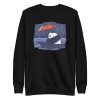unisex-premium-sweatshirt-black-front-6a1847ae4f51d.jpg Panda Under Rain Sweatshirt