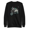 unisex-premium-sweatshirt-black-front-6a1847f308cc0.jpg Panda Taxi Sweatshirt