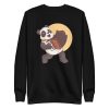 unisex-premium-sweatshirt-black-front-6a184895c7865.jpg Panda Playing Accordion Sweatshirt