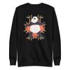 unisex-premium-sweatshirt-black-front-6a184a11e5723.jpg Panda Doing Yoga Sweatshirt