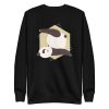 unisex-premium-sweatshirt-black-front-6a184acc36493.jpg Panda Yoga Pose Sweatshirt