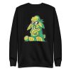 unisex-premium-sweatshirt-black-front-6a184cea3ee87.jpg Gangster Rabbit Sweatshirt