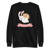 unisex-premium-sweatshirt-black-front-6a18ed6cadcbc.jpg Hoppy Easter Sweatshirt