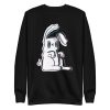 unisex-premium-sweatshirt-black-front-6a18f7bc0a2a3.jpg Trippy Bunny Sweatshirt