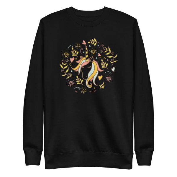 unisex-premium-sweatshirt-black-front-6a18fabd9039b.jpg Unicorn Sweatshirt