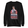 unisex-premium-sweatshirt-black-front-6a191b0dcd93b.jpg Horse Therapy Sweatshirt