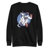 unisex-premium-sweatshirt-black-front-6a191d6474fae.jpg Astronaut Unicorn Sweatshirt