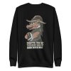 unisex-premium-sweatshirt-black-front-6a191db9ea7bd.jpg Horse Yee Haw Sweatshirt