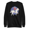 unisex-premium-sweatshirt-black-front-6a191e086372e.jpg Girl Riding Horse Sweatshirt
