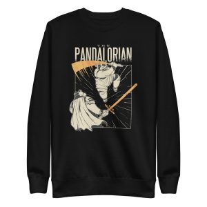 unisex-premium-sweatshirt-black-front-6a191fc996035.jpg Pandalorian Sweatshirt