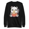 unisex-premium-sweatshirt-black-front-6a1920b12fc51.jpg Ramen Panda Sweatshirt