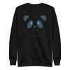unisex-premium-sweatshirt-black-front-6a194de5d6282.jpg Panda Face Sweatshirt