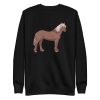 unisex-premium-sweatshirt-black-front-6a1954229293c.jpg Horse Standing Sweatshirt