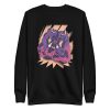 unisex-premium-sweatshirt-black-front-6a195a462ed4d.jpg Bull and Bear Fight Sweatshirt