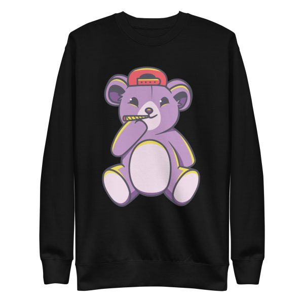 unisex-premium-sweatshirt-black-front-6a19623fad39c.jpg Teddy Bear Joint Sweatshirt