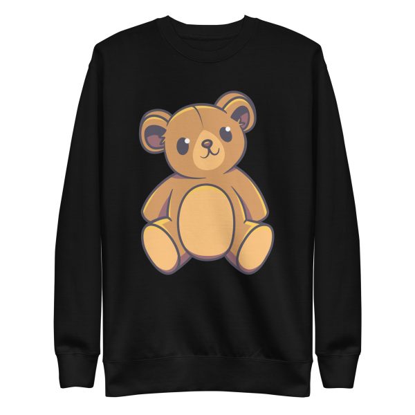 unisex-premium-sweatshirt-black-front-6a196c7eb4d9d.jpg Cute Teddy Bear Sweatshirt