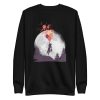 unisex-premium-sweatshirt-black-front-6a196cc8f27e5.jpg Boy and Teddy Bear Floating Sweatshirt
