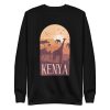 unisex-premium-sweatshirt-black-front-6a197db3b0227.jpg Kenya Savannah Sweatshirt