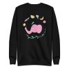 unisex-premium-sweatshirt-black-front-6a19826e780aa.jpg Vegan Elephant Sweatshirt