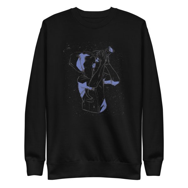 unisex-premium-sweatshirt-black-front-6a19833907bb1.jpg Barman Elephant Sweatshirt