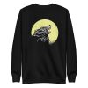 unisex-premium-sweatshirt-black-front-6a1988857e880.jpg Howling Wolf Sweatshirt