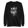 unisex-premium-sweatshirt-black-front-6a198b0acde67.jpg Wolf Head Sweatshirt