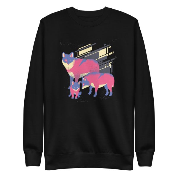 unisex-premium-sweatshirt-black-front-6a1a9b5d5ca5c.jpg Wolf Family Sweatshirt