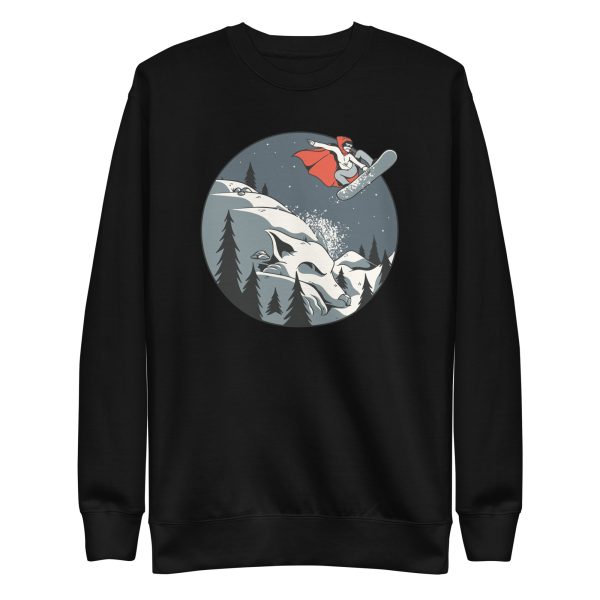 Red Hood Snowboard Sweatshirt
