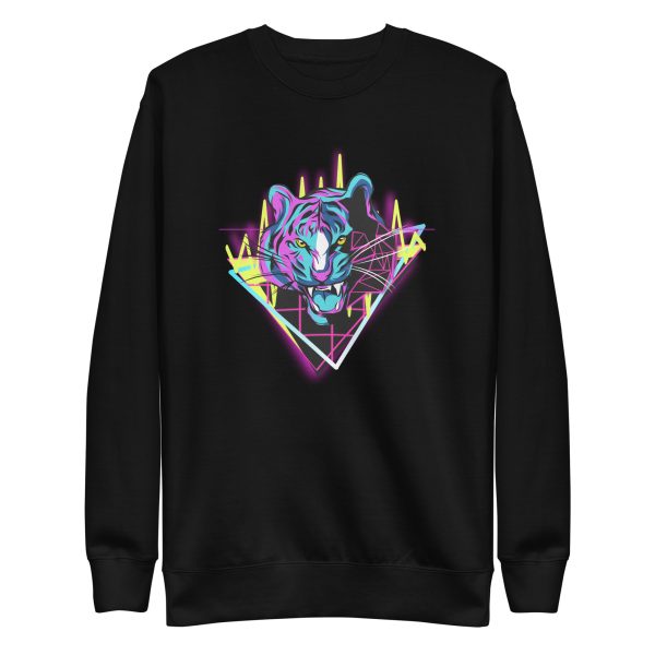 unisex-premium-sweatshirt-black-front-6a1acc90279af.jpg Neon Tiger Sweatshirt
