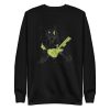 unisex-premium-sweatshirt-black-front-6a1accd21ab16.jpg Guitar Tiger Sweatshirt