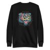 unisex-premium-sweatshirt-black-front-6a1acf6fd7bda.jpg Huichol Tiger Sweatshirt