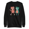 unisex-premium-sweatshirt-black-front-6a1ad04a06a2d.jpg Bear and Tiger Sweatshirt