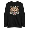 unisex-premium-sweatshirt-black-front-6a1ad0dedc4fd.jpg Mullet Tiger Sweatshirt