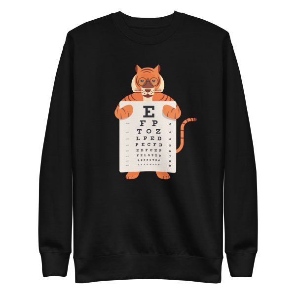 Tiger Eye Chart Sweatshirt