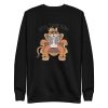 unisex-premium-sweatshirt-black-front-6a1ad249cef73.jpg Real Tiger King Sweatshirt