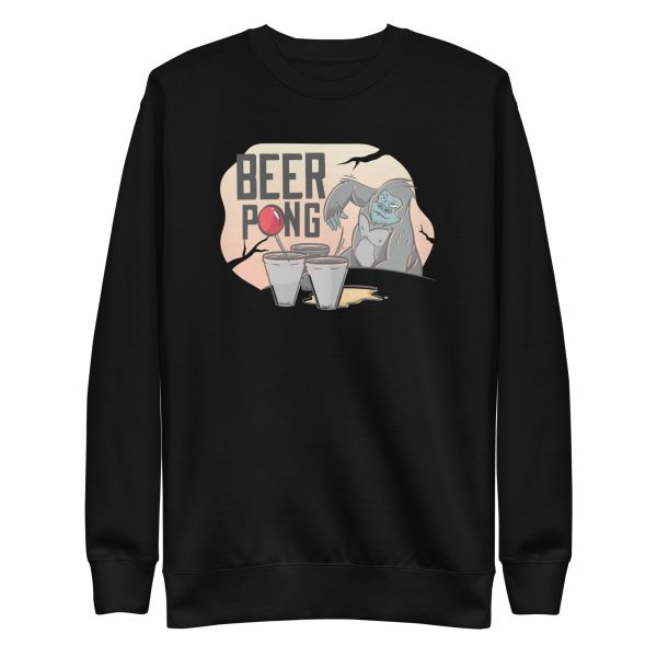 Beer Pong Gorilla Sweatshirt