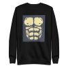 unisex-premium-sweatshirt-black-front-6a1ad3d128152.jpg Gorilla Chest Sweatshirt