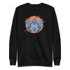 unisex-premium-sweatshirt-black-front-6a1ada7d70446.jpg Gorilla Meditating Sweatshirt