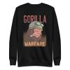 unisex-premium-sweatshirt-black-front-6a1adb0e5d790.jpg Gorilla Warfare Sweatshirt