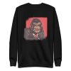 unisex-premium-sweatshirt-black-front-6a1adba081f57.jpg Gorilla Boss Sweatshirt