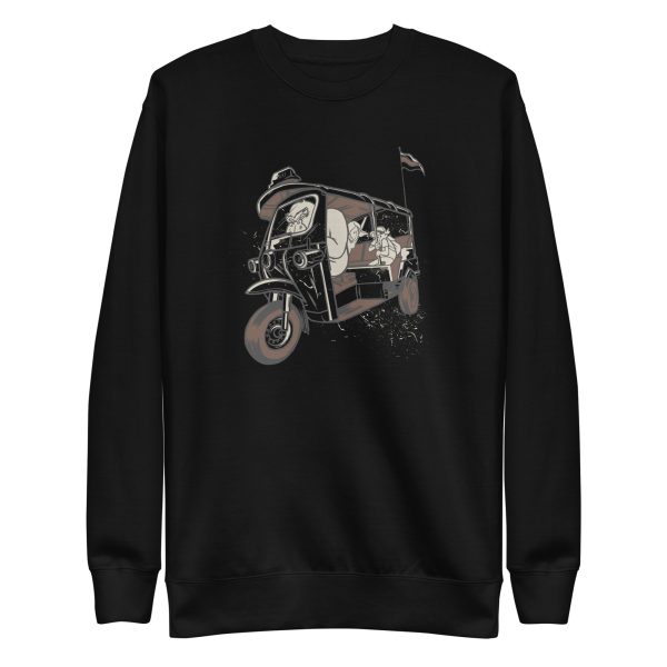 unisex-premium-sweatshirt-black-front-6a1aedfbe75ba.jpg Gorilla Taxi Sweatshirt